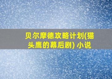 贝尔摩德攻略计划(猫头鹰的幕后剧) 小说